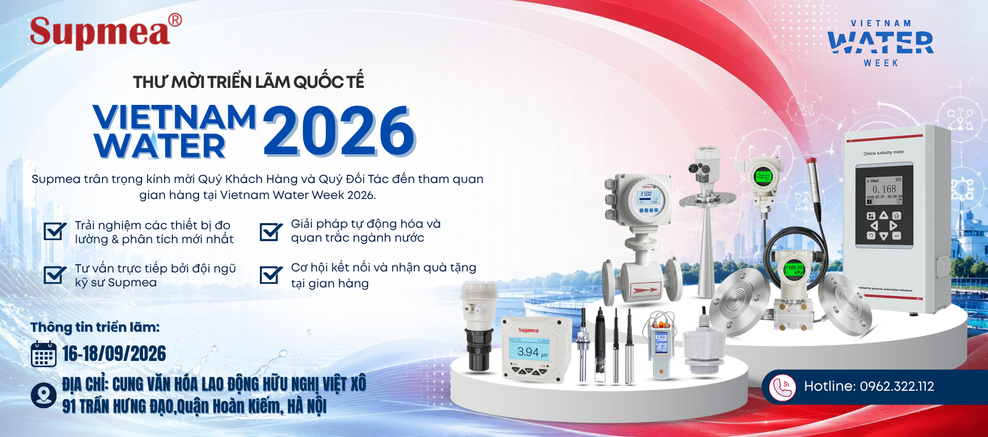 SUPMEA tham gia triển lãm VNWW 2026